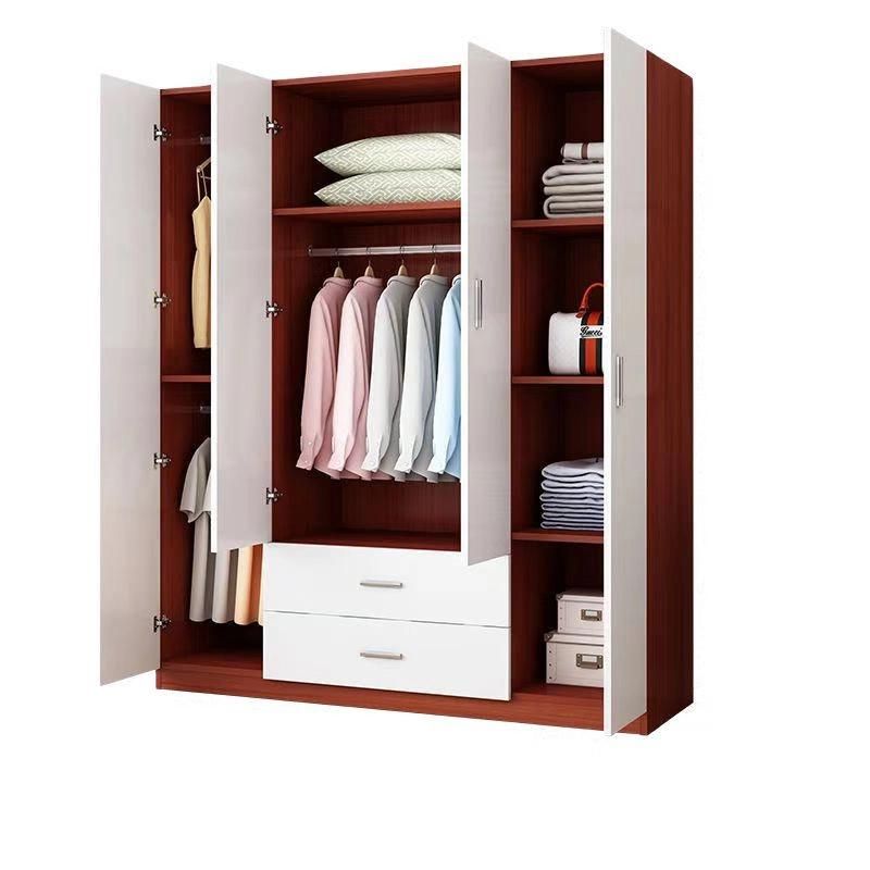 Wholesales Other Wooden Furniture Modern Bedroom Solid Wood Wardrobe