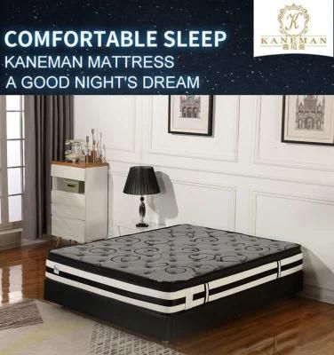 Bamboo Charcoal Fabric Encased Foam Pocket Spring Mattress Memory Foam