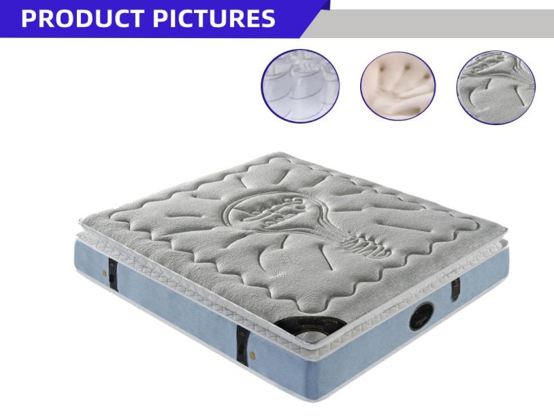 Comfortable Hybrid Spring King Size Latex Cooling Gel Memory Foam Mattress