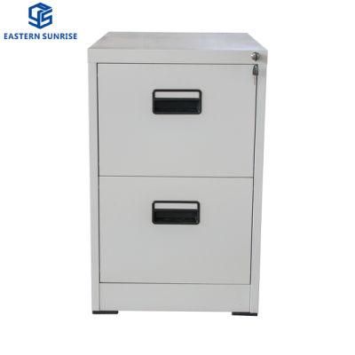 2 Drawer Metal Storage Cabinet for Office/Bedroom/Home