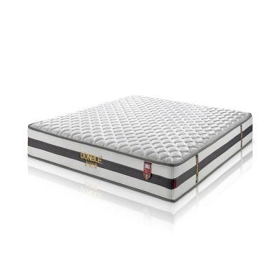 Low Price Brocade Fabric Bonnell Spring Foam Mattress