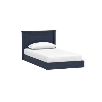 Navy Blue Platform Bed