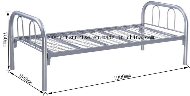 Simple and Practical Single Metal Bed