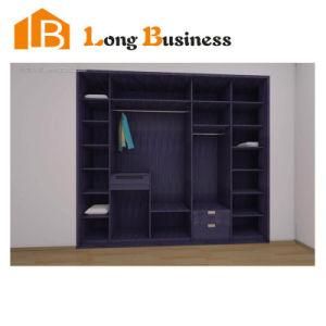 Wood Wardrobe Closet and Wardrobe Furniture (LB-JX3082)