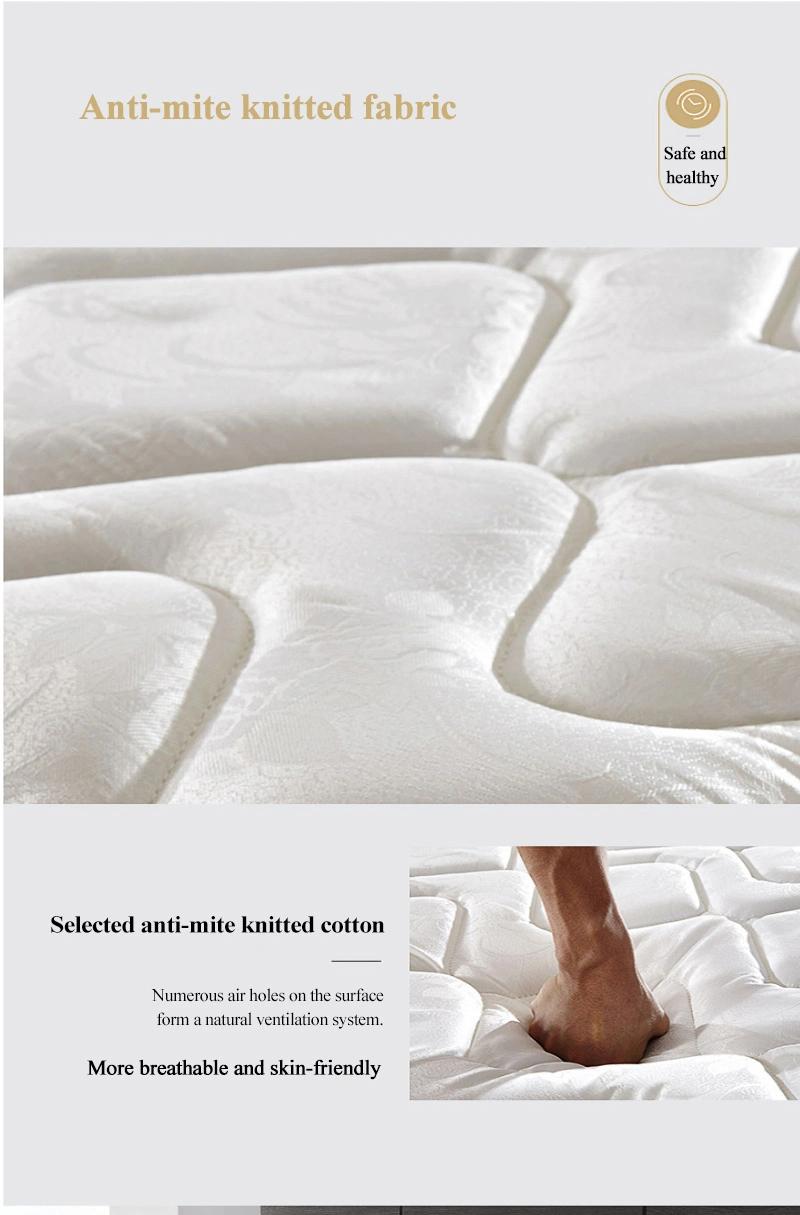 Wholesale Spring Five-Star Hotel Single Bed Mattress for Bedroom Set