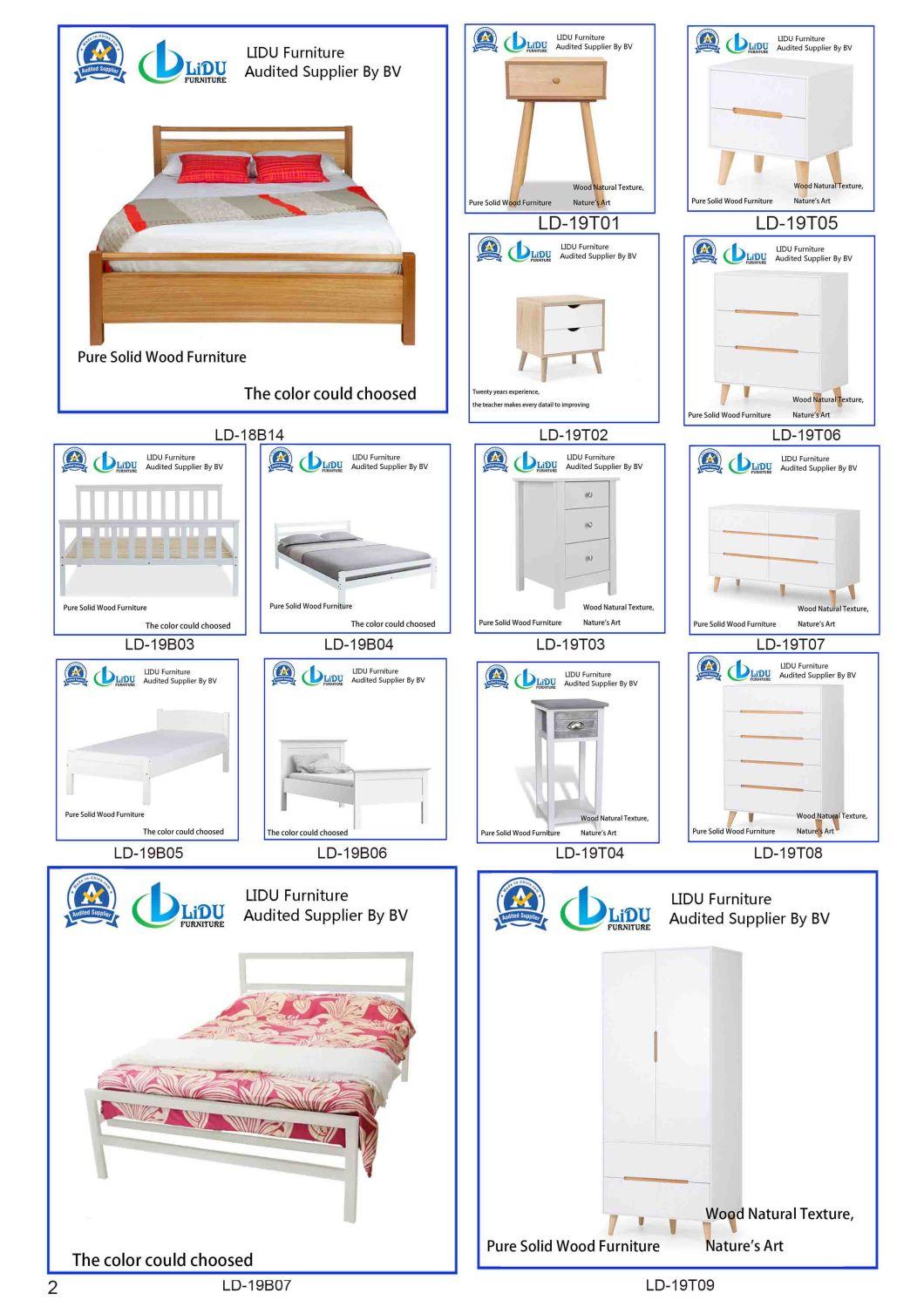Bedroom Furniture for Children Hot Sell New Design Pine Wooden Kids Bed