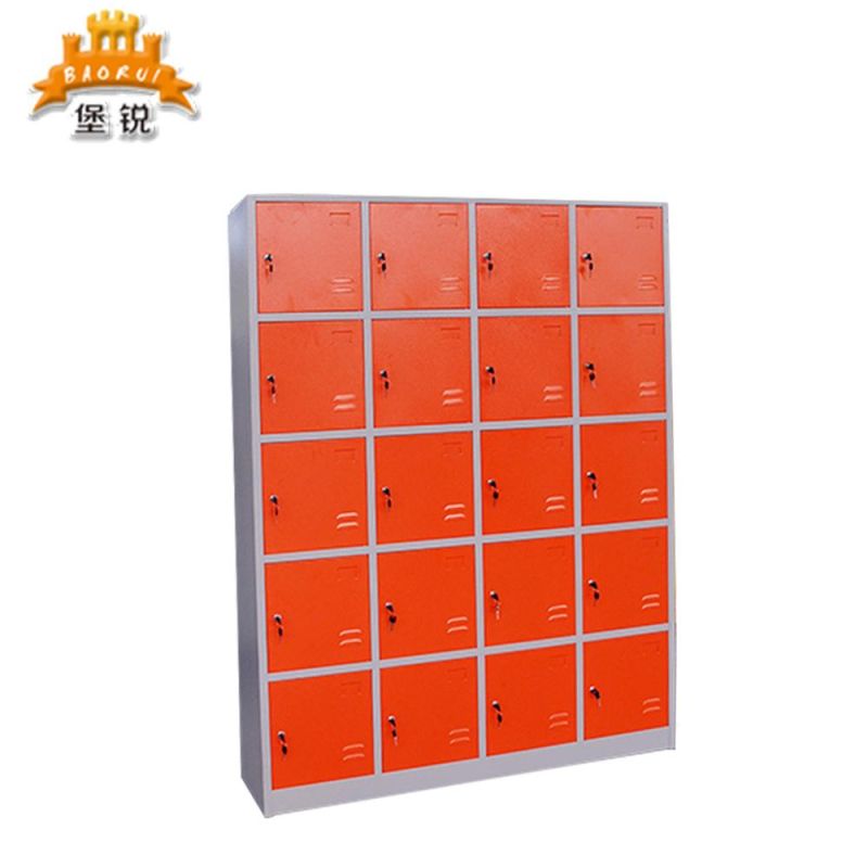 4 Column 5 Tier Steel Storage Locker for Changing Room