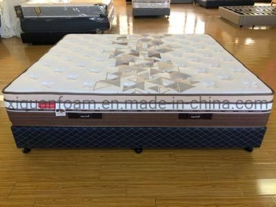 12inch Pocket Spring Mattress Latex Bedroom Mattress in a Carton Box