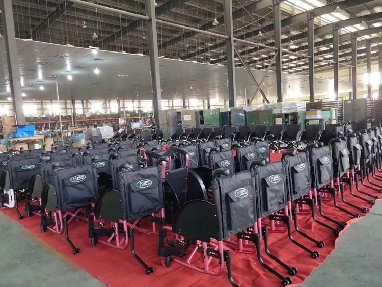 Super Light Aluminum Alloy Portable Leisure Sports Wheelchair