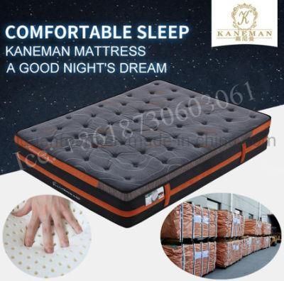 Latex Mattress Pocket Coil Spring Mattress Bed Mattress Flat Packed