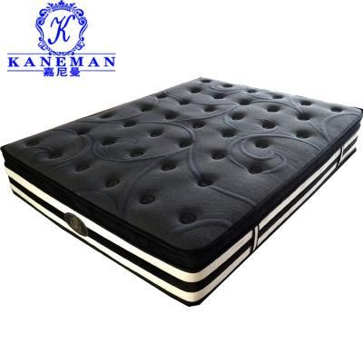 Home Furniture Bedroom Mattress Pillow Top Pocket Spring Mattress Roll in Box