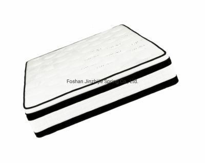 Knitted Fabric 100% Natural Latex-Foam-Mattress with Pocket/Coil/Spring for Home/Hotel/Bedroom/Furniture/Mattresses