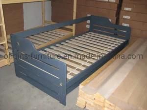 Stylish 3FT Single Solid Pine Bed with Under Bed
