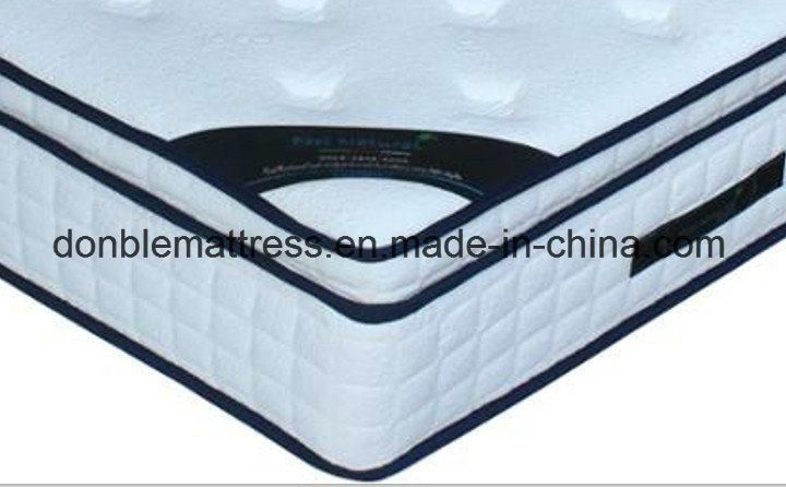 Queen Size Memory Foam Pocket Coil Spring Latex Mattress