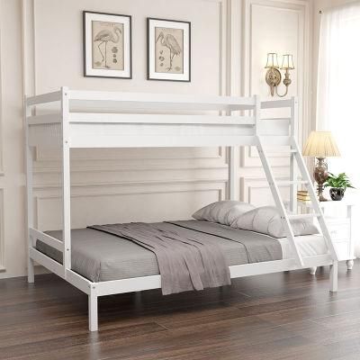 Easy Assembled Home Modern Bedroom Furniture Children Adults Wood Bunk Bed with Stairs