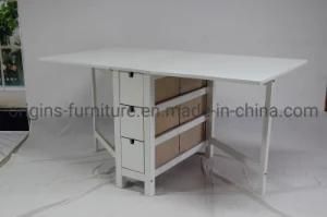 Solid Wood Folding Dining Table