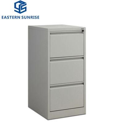 Office/School/Bedroom Use Metal Filing Cabinet with 3 Drawers