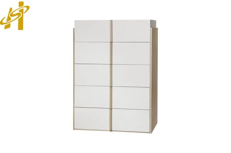 Simple Design Melamine Bedroom Furniture with Cheap Price Made in China