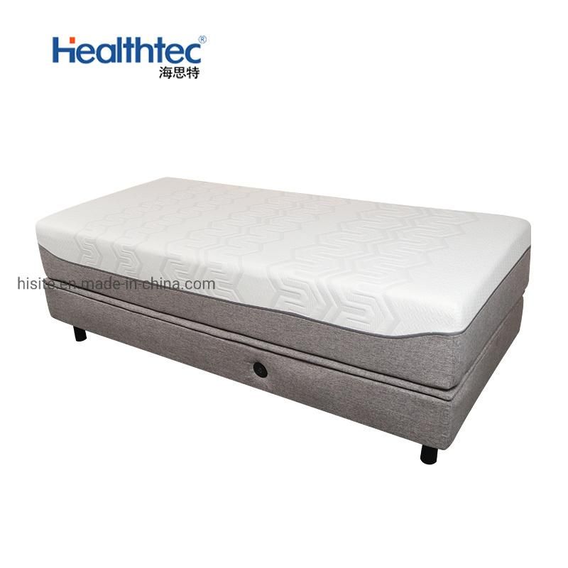 Medical Power Adjustable Bed Frame Wireless Remote USB Massage