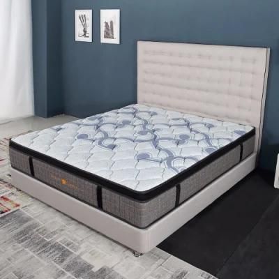 Compressed Mattress Topper 30cm High Pocket Spring and Deluxe Foam Encased 7cm
