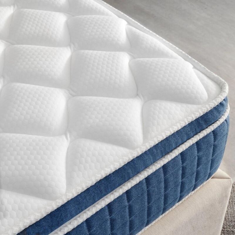 Hot Sell King Size Super Memory Foam Mattress with Latex Top Cheap Double Bed Mattress Price