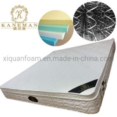 Compress Bed Mattress Factory Supply Coil Spring Mattress King Size