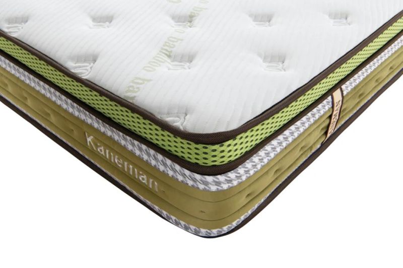 European Quality China Sleepwell King Size Bedroom Furniture Gel Memory Foam Box Bed Pocket Spring Mattress Manufacturers