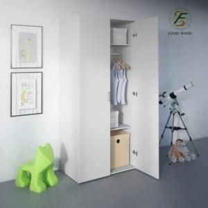 Latest Product 2 Door Bedroom Wardrobe Wood Wardrobe Design