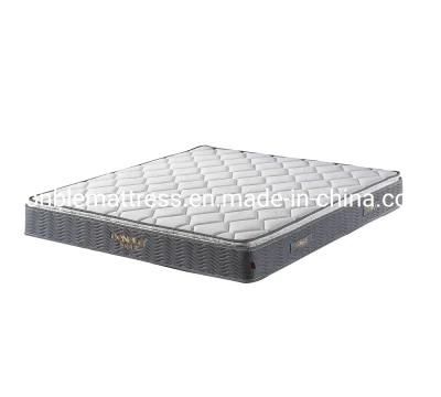 Pillow Top Bamboo Fiber Fabric Cover Pocket Spring Mattress