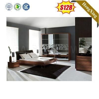 Commercial Modern Wooden Hotel Home Bedroom Furniture Double King Size Bed