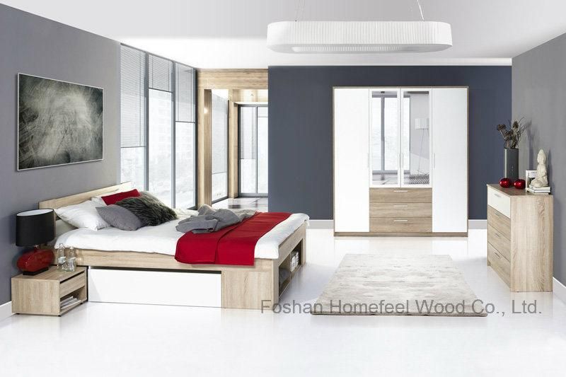 Customized Wooden Bedroom Furniture Sets (HF-EY08267)