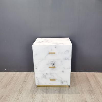 Modern Design China Made Modern Elegant MDF White Nightstand