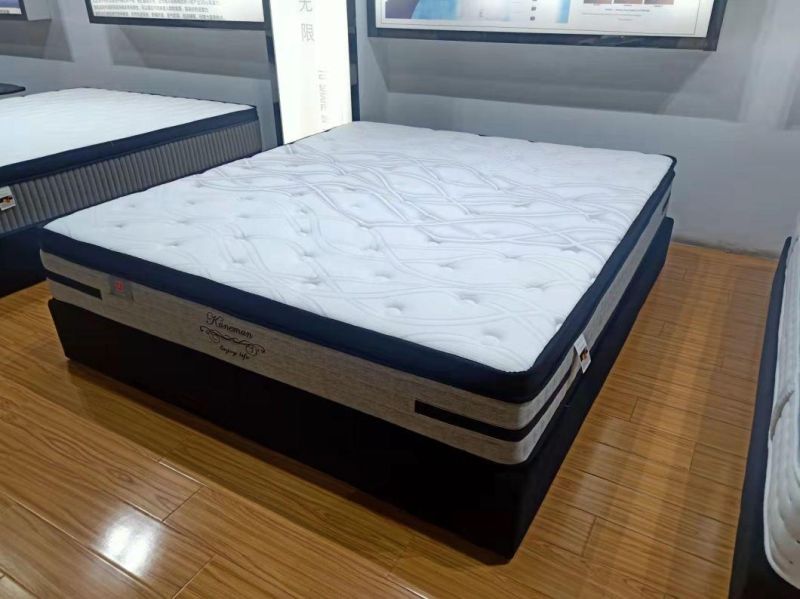 New Design Pocket Spring Memory Foam Mattress Roll in a Box 10 Inch and 12 Inch