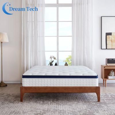 High Quality Super King Size Pocket Spring Double Bed Mattress Hard Bed Compress Mattress (YY1905)