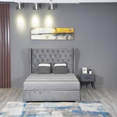 Huayang Factory Direct Home Furniture Bedroom Bed Set King Bed