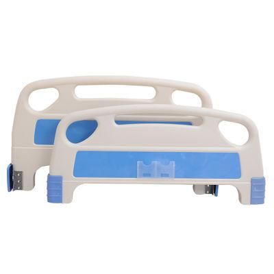 Hospital Bed ABS Plastic Headboard Back up Function Nursing Bed