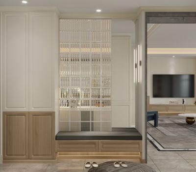 Modern PVC Home Furniture Bedroom Clothes Wardrobe Walk in Closet