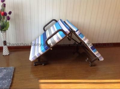 Modern Furniture/Metal Base Bed/Sofa Bed with Many Colours