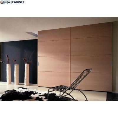 Modern Wooden Furniture Sliding Door Closet Customized Bedroom Wardrobes