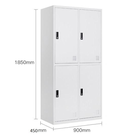 Factory Supply Home Office Furniture Use Metal Wardrobe Cabinet