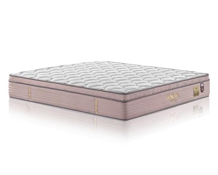 Comfortable Design Sleep Well High Density Foam Hotel Bed Pocket Coil Spring Mattress