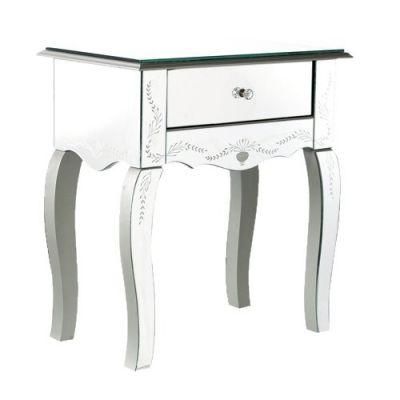 Mirrored Furniture Factory Price Modern Mirror Home Furniture Nightstands