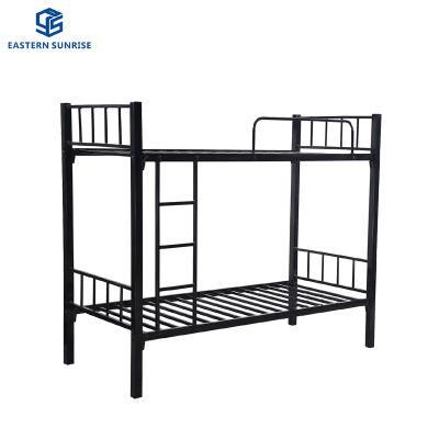 Factory Direct Sale Cheap Metal Bunk Bed for Dormitory Bedroom