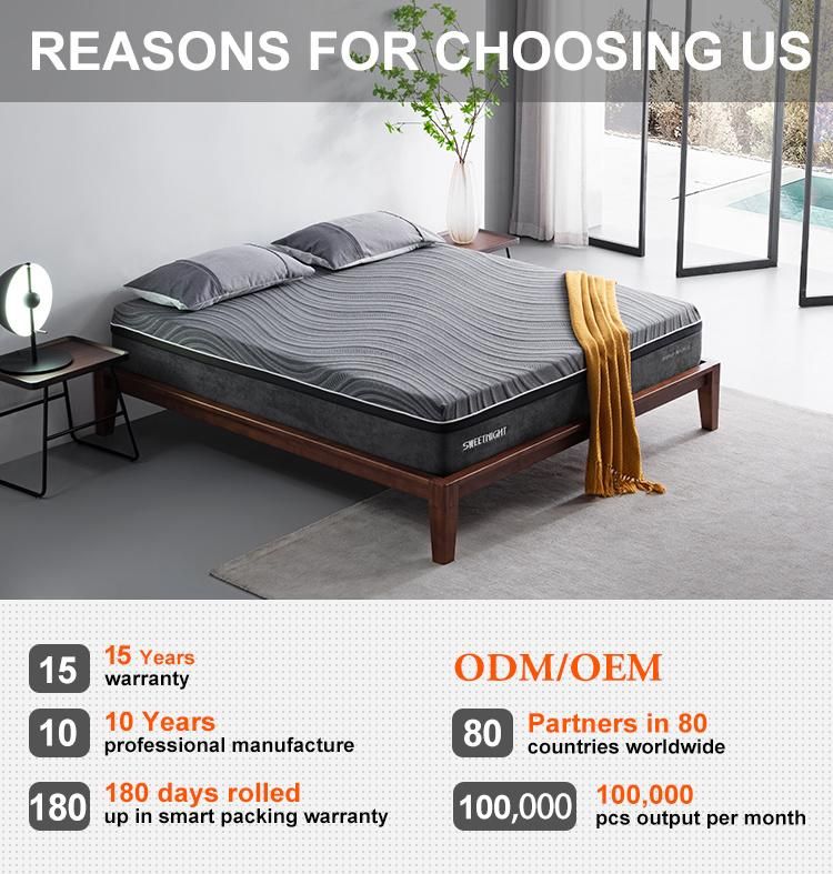 Double Korean King Bed Compressed Full Size Foldable Spring Mattress