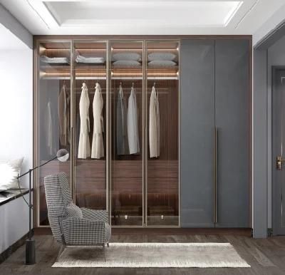 New Products Home Furniture Wooden Modern Bedroom Closet Wardrobe