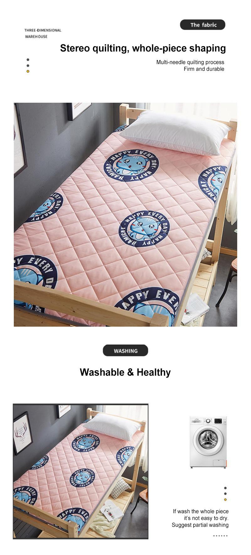 Troops Bunk Bed Mattress Multi-Purpose Soft Thin Soft 72*84 Inch