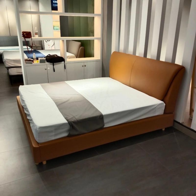 Modern Style Leather Luxury for Bed Bedroom and Hotel Bed High Quality Bed