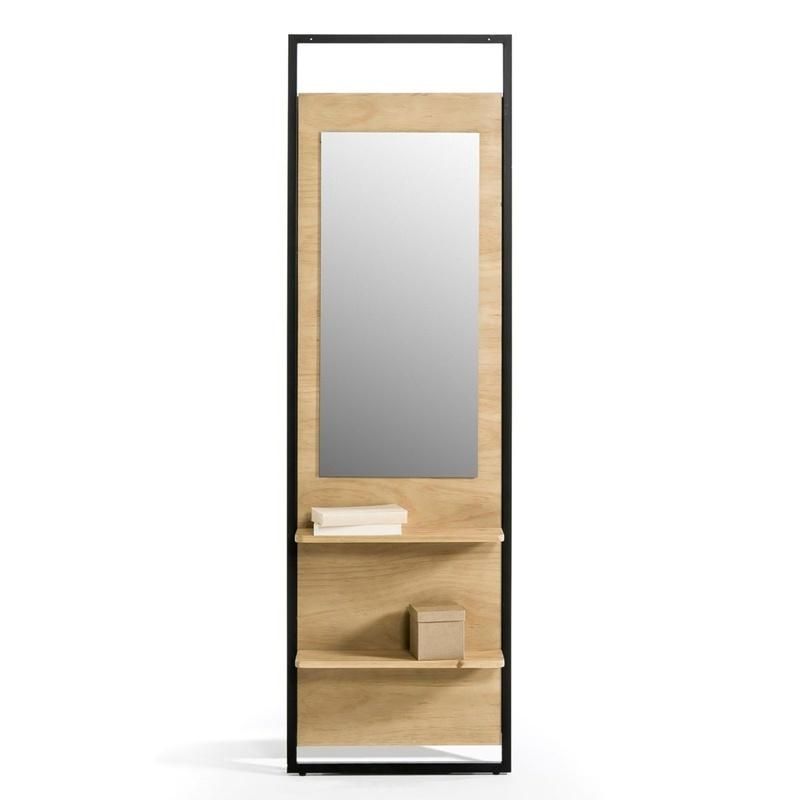 Wood Bedroom Furniture Wardrobe with Mirro