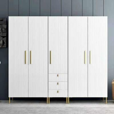 Customized Clothes Wardrobe with Open-Doors Modular Cabinet