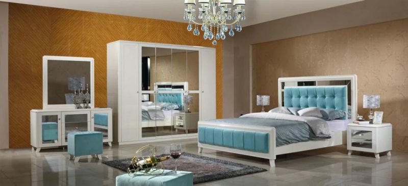 Moder design Bed with Mirror on Promotion Sales